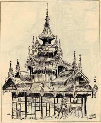  Burmese Temple 