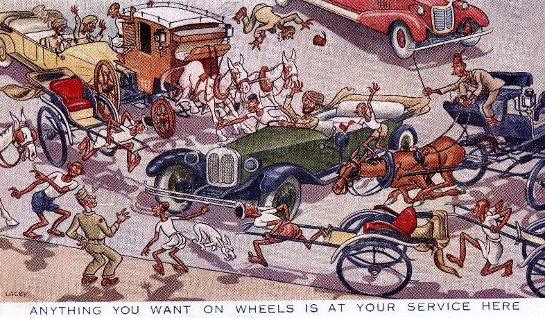  1945 Cartoon Calendars from India 