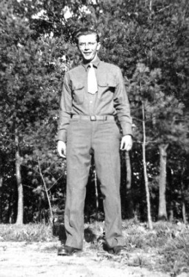  Dad at Fort Devens, Massachusetts, January 1943 