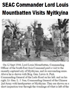  Mountbatten Visits Myitkyina 