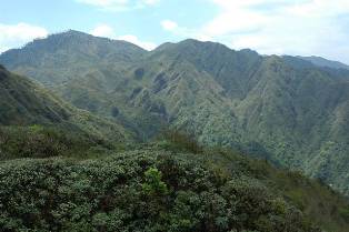  The mountainous area of Yunnan 