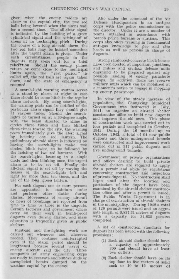 Chungking China's War Capital 1943