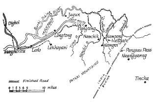 Maps of the Ledo Road in the China-Burma-India Theater of World War II