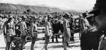  Guns in such numbers 