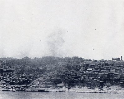  The daily bombing of Chungking 