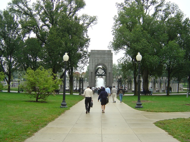  Approach to the Atlantic Pavilion 